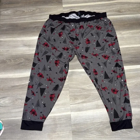 Warehouse One Intimates Sleepwear Warehouse One Black Pj